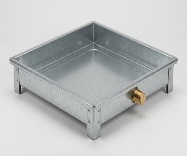 HVAC Drain Pan 2.5 Inch Kit with Fitting product listing image
