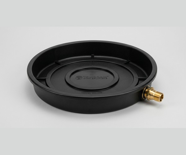 HVAC Round Drain Pan Kit with Fitting product listing image